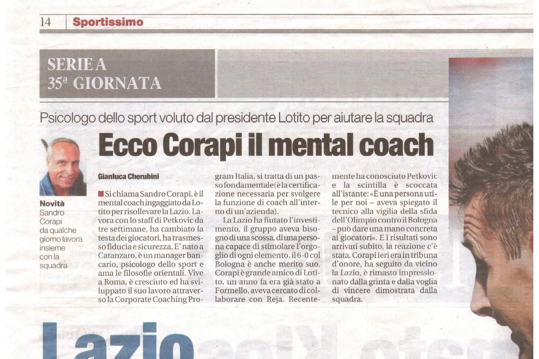 Articolo Sandro Corapi