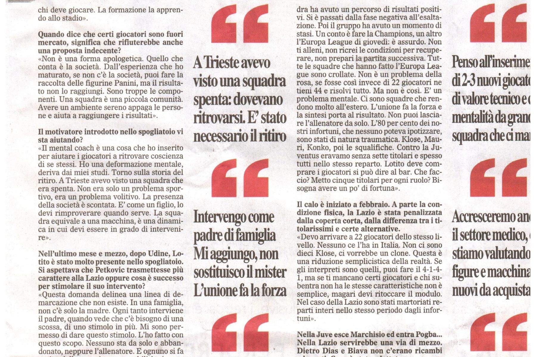 Articolo Sandro Corapi